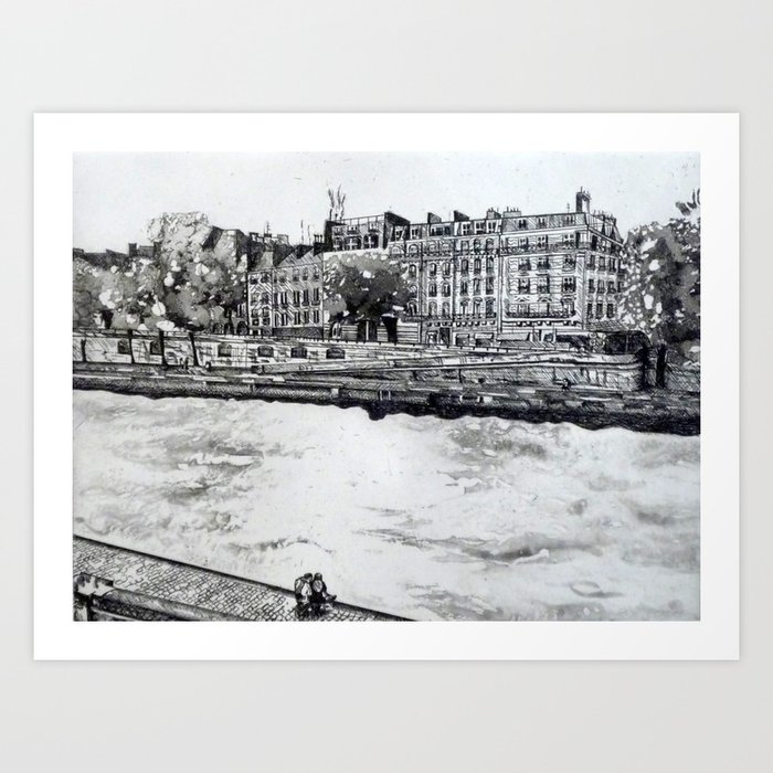 La Seine I Art Print
