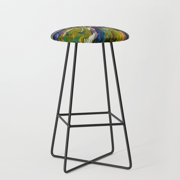 Suppose She Is A Wildflower? Bar Stool