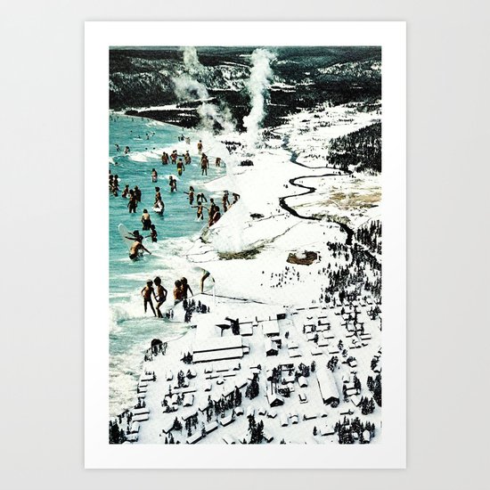 White Art Print