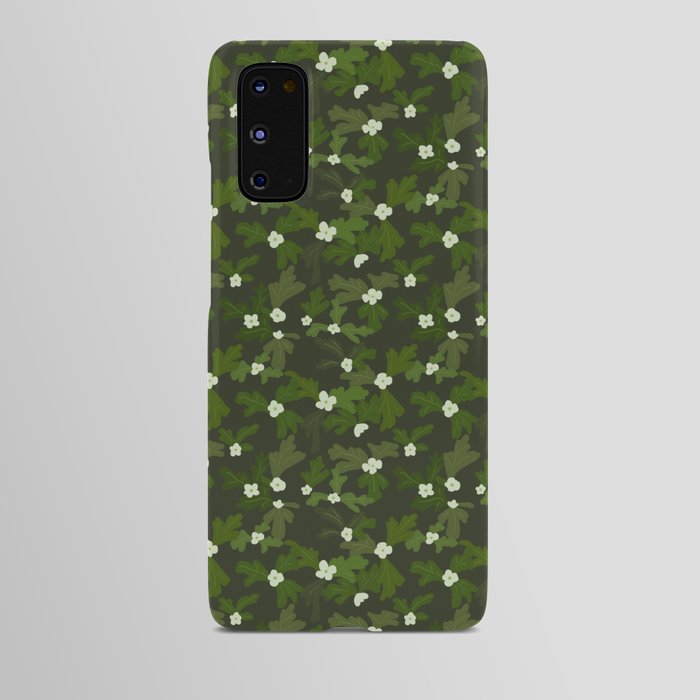 Wild forest flowers Android Case