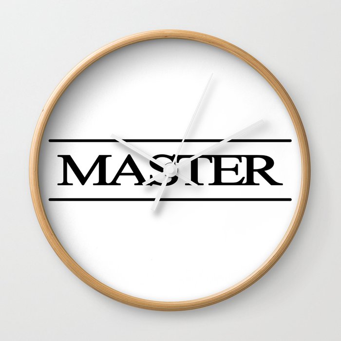 Master Wall Clock