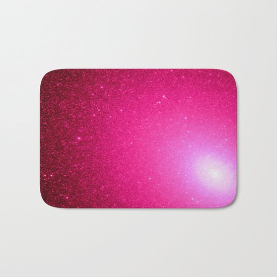 Pink Stars Bath Mat
