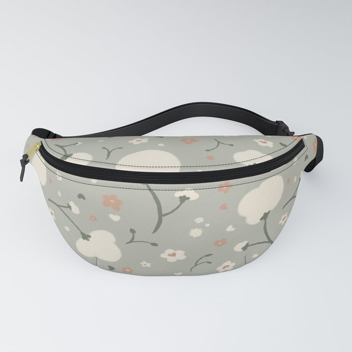 Cotton Buds - Green Fanny Pack