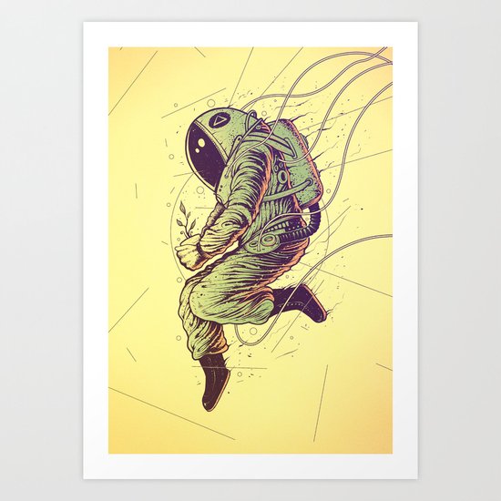 Green Mission Art Print