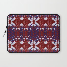 Red, White, and Blue Pattern Laptop Sleeve