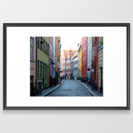 Colors of Copenhagen Framed Art Print
