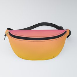 Strawberry Gold Ombre Fanny Pack