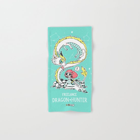 Dragon Hunter Hand & Bath Towel