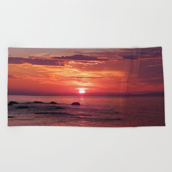 The Flamboyant One Beach Towel