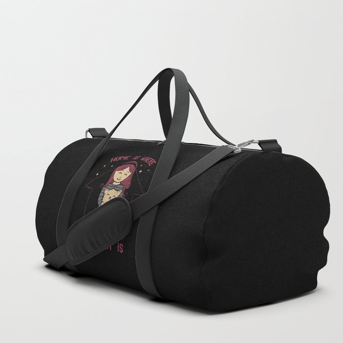 cat duffle bag