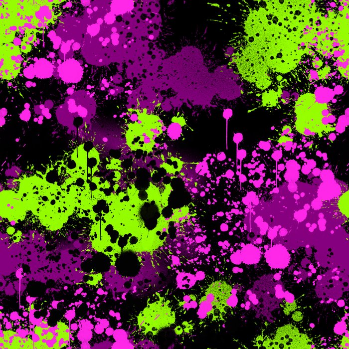 Paint Splatter Seamless Pattern Leggings By Irinaivanova Society6