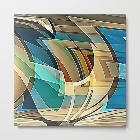 Just Mix With Water Metal Print