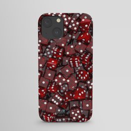 Red dice iPhone Case