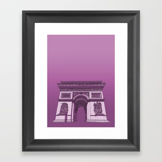 Arc de Triomphe Framed Art Print