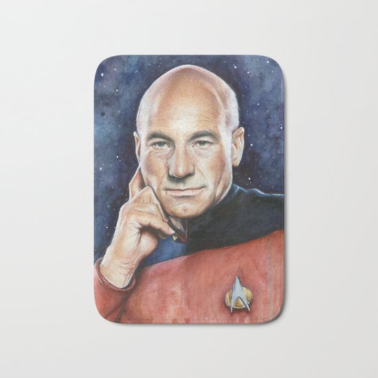 Captain Picard Bath Mat