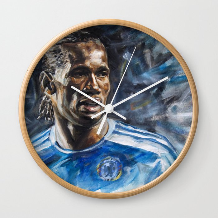 Didier Drogba Wall Clock