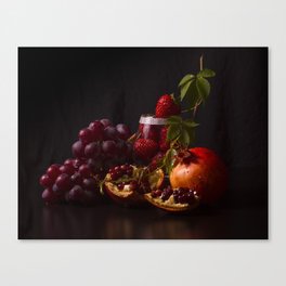 Still Life - Red Fruits II Canvas Print