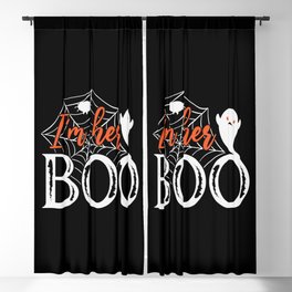 I'm Her Boo Funny Cool Halloween Ghost Blackout Curtain