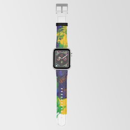 Acrylic abstract Paint Apple Watch Band