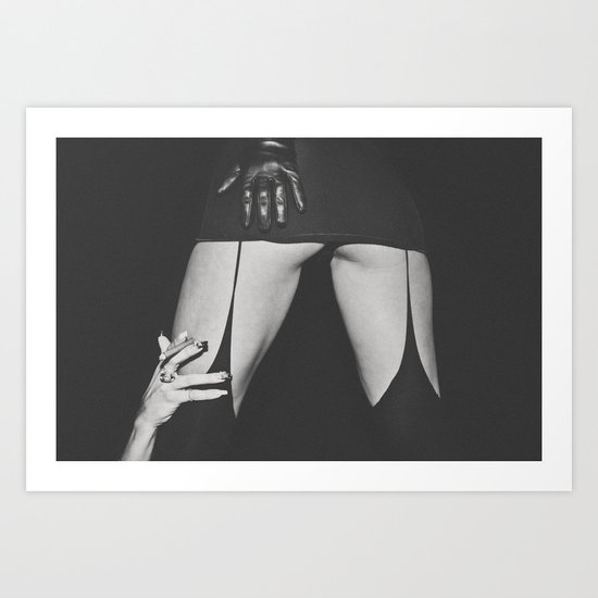 Snatch n Sniff Art Print