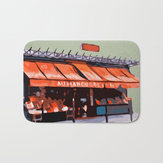 Shopping in Paris Bath Mat