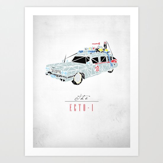 Ecto-1 Art Print
