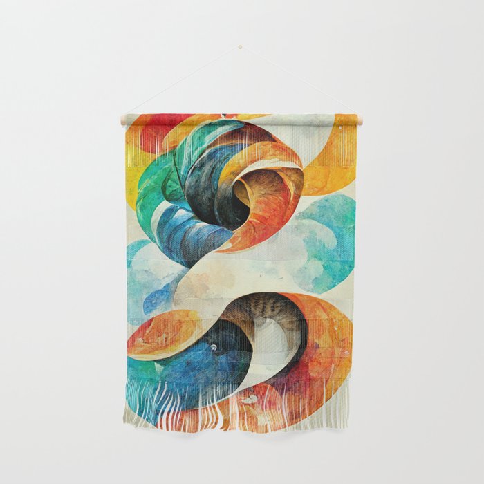 Water and Fire Wall Hanging
