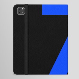 Number 7 (Blue & Black) iPad Folio Case