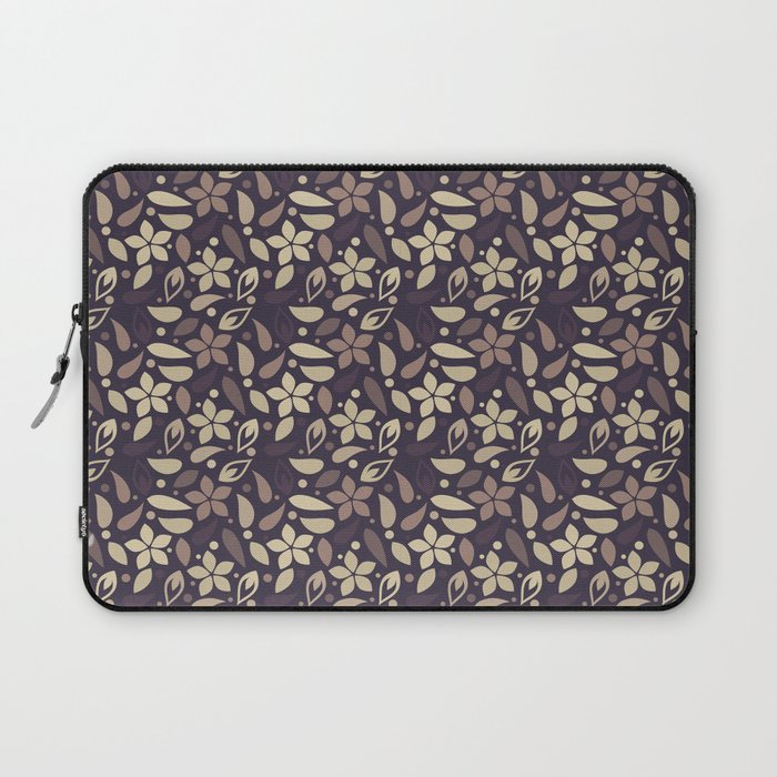 Lovely Floral Pattern Laptop Sleeve