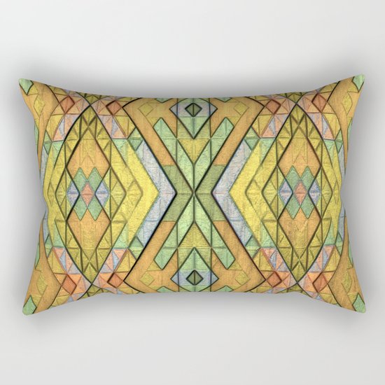 Deco Diamonds Rectangular Pillow