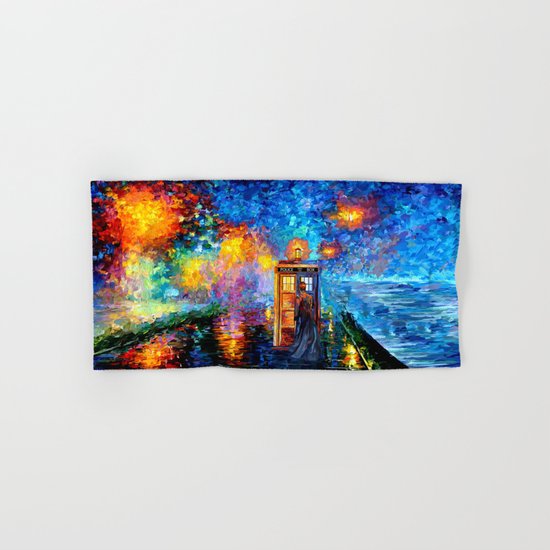 The 10th Doctor who Starry the night Art painting iPhone 4 4s 5 5c 6 7, pillow case, mugs and tshirt Hand & Bath Towel
