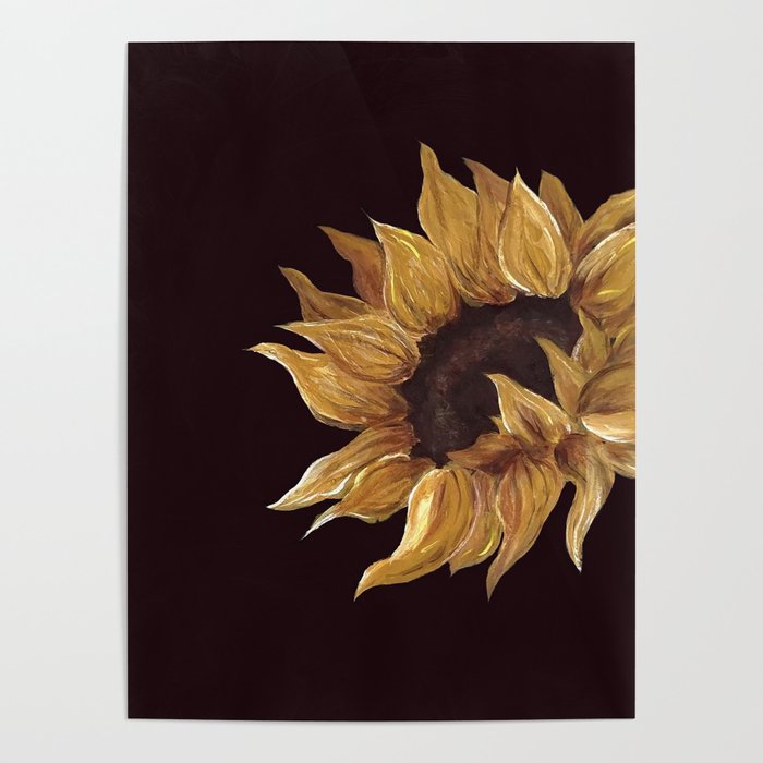 The Sunflower Poster