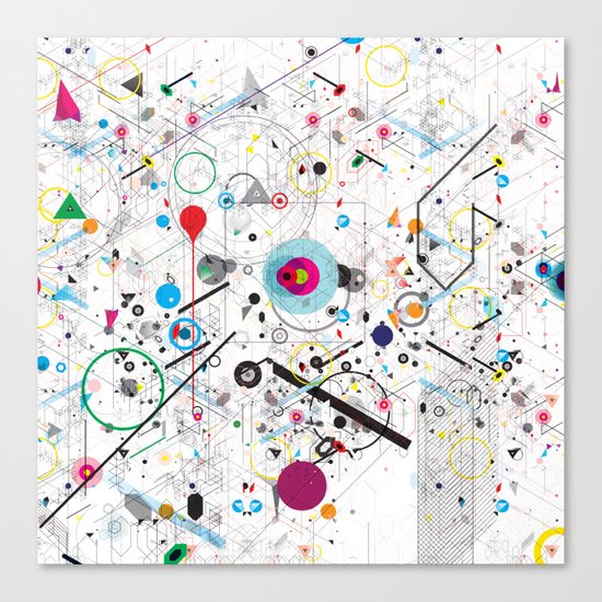 Caos Canvas Print