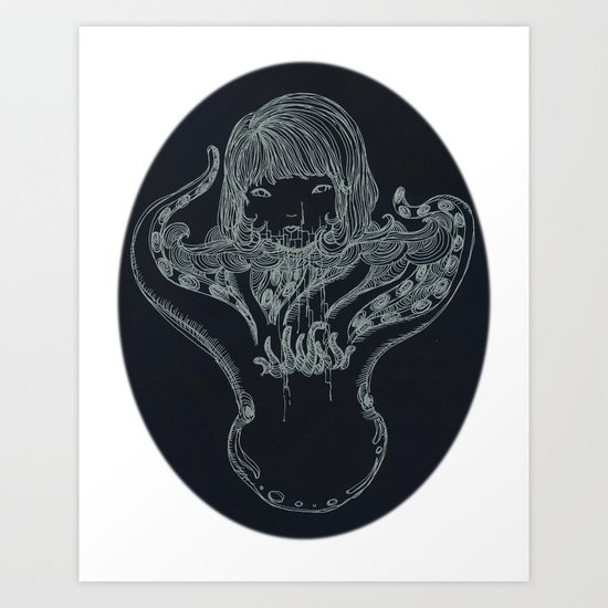 Underwater Art Print