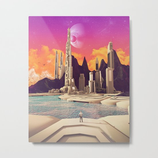 Home Metal Print