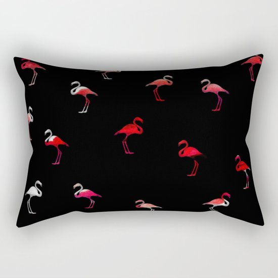 Flamingo v.2 Rectangular Pillow