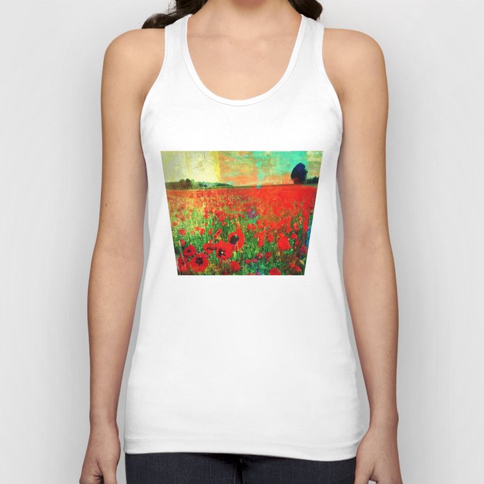 coquelicots Tank Top