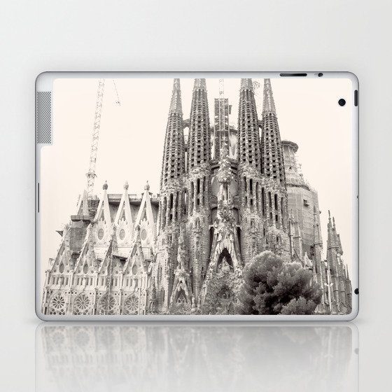 Sagrada Familia in Barcelona Laptop & iPad Skin