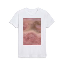 Rose Earth Agate Texture 11 Kids T Shirt