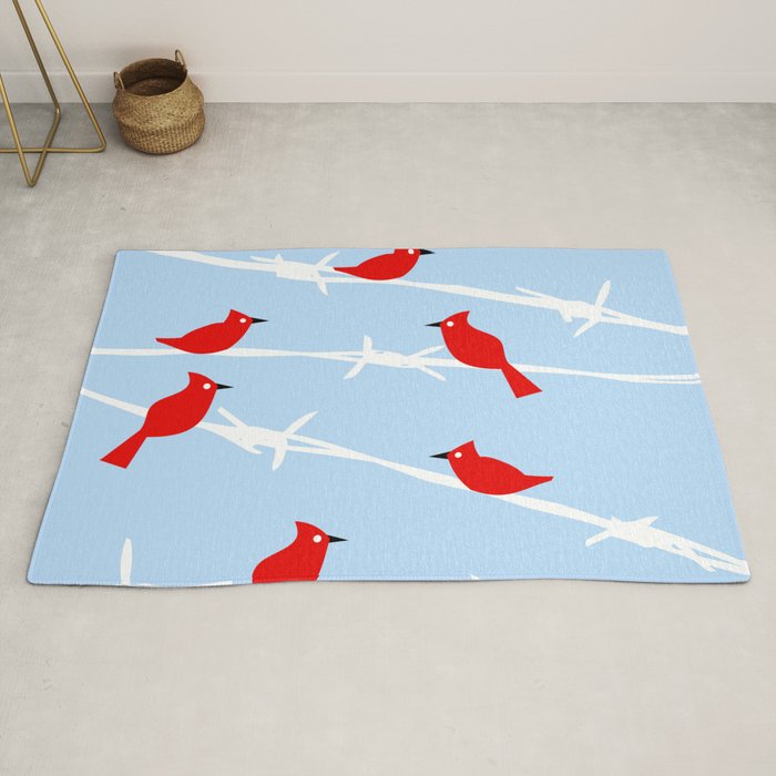 Barbed wire rug on sale