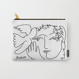 Picasso - Dove of peace Carry-All Pouch | Lady, Dove, Art Student, Pablo Luiz Picasso, Doveofpeace, Pablo, Artistic, Peace, Art, Picasso Art 