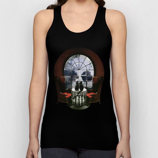 Room Skull Unisex Tank Top