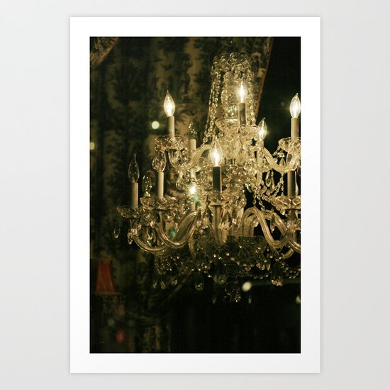 New Orleans Chandelier Art Print