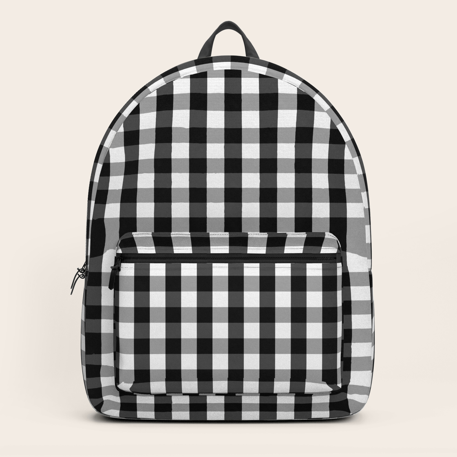 coach gingham backpack