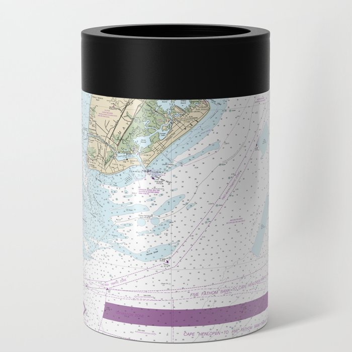 Cape May to Fenwick Island Nautical Chart 12214 Can Cooler