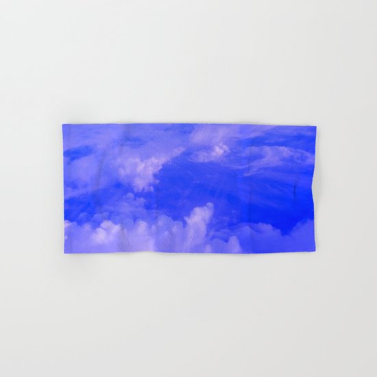 Aerial Blue Hues III Hand & Bath Towel