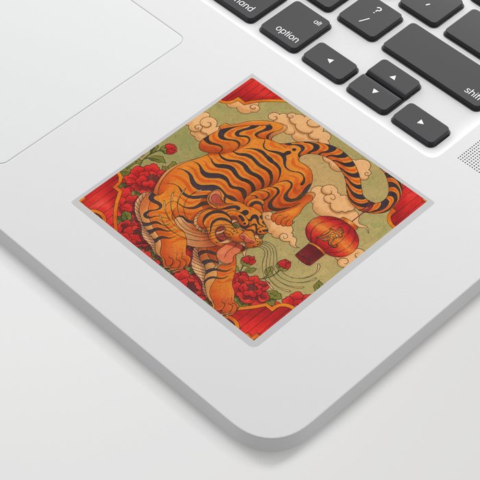 Year of the Tiger 2022 Sticker