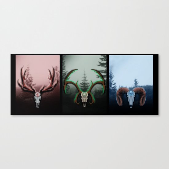 C Horns Canvas Print