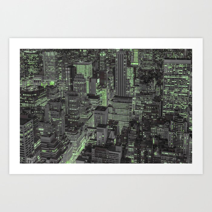 New York City Skyline XI Art Print