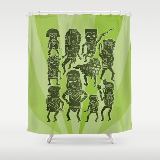 The Firehouse Shower Curtain